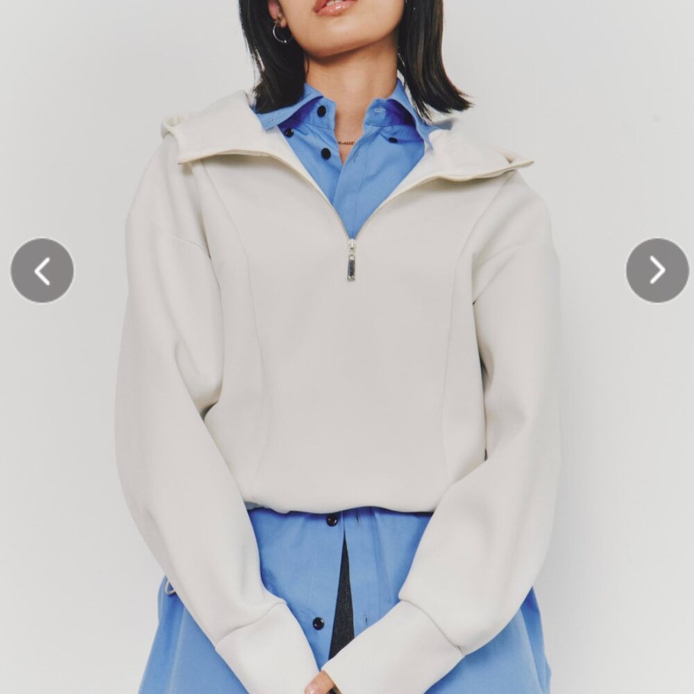 Bonded Zip Hoodie